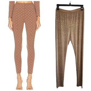 Women's nude rhinestone leggings Taylor Swift Eras Tour one size fits all NWT